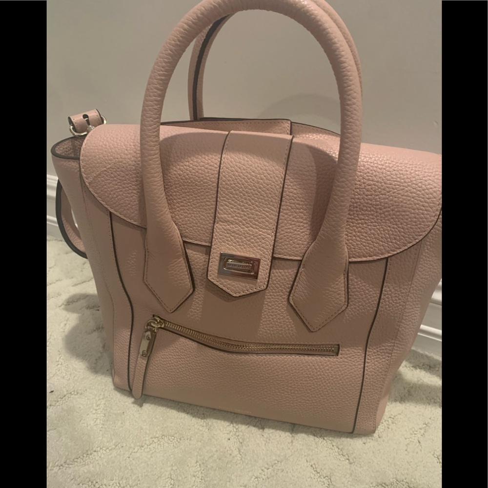 Beautiful Henri Bendel Rivington convertible flap backpack satchel with duster!